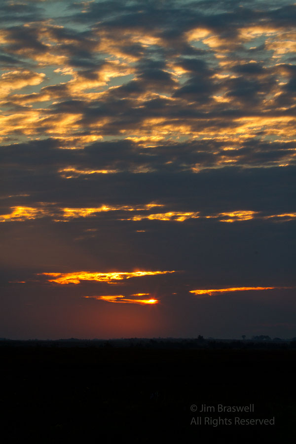 Sunrise over the Prairie