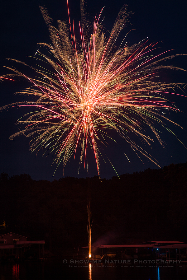 Fireworks Over the Lake of the Ozarks